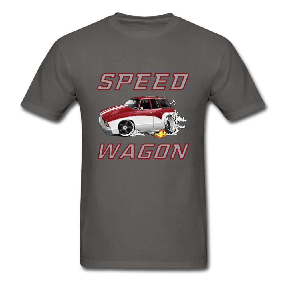 1978 Chevy Malibu Speed Wagon Unisex Classic T-Shirt - charcoal