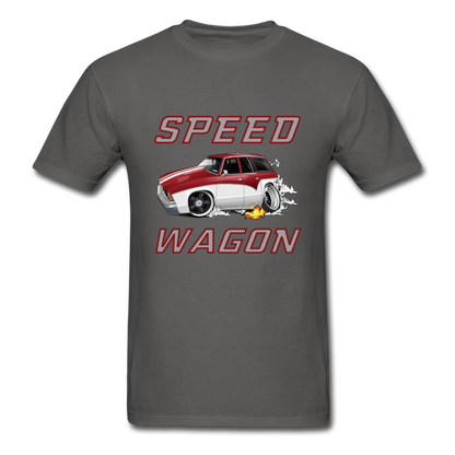 1978 Chevy Malibu Speed Wagon Unisex Classic T-Shirt - charcoal