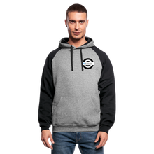 Joel's Colorblock Hoodie - heather gray/black