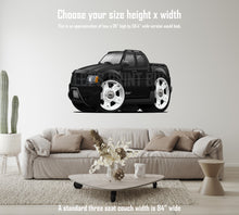 Car Art Sport Trac Hot Rod Cartoon Wall Decal