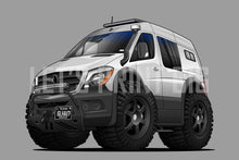 2018 Mercedes Sprinter 4x4 Car Art Wall Decal