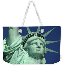 Statue Of Liberty Close - Weekender Tote Bag
