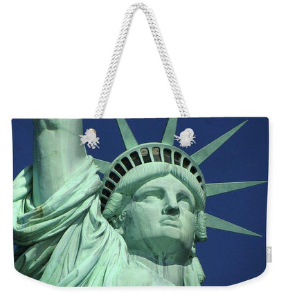 Statue Of Liberty Close - Weekender Tote Bag