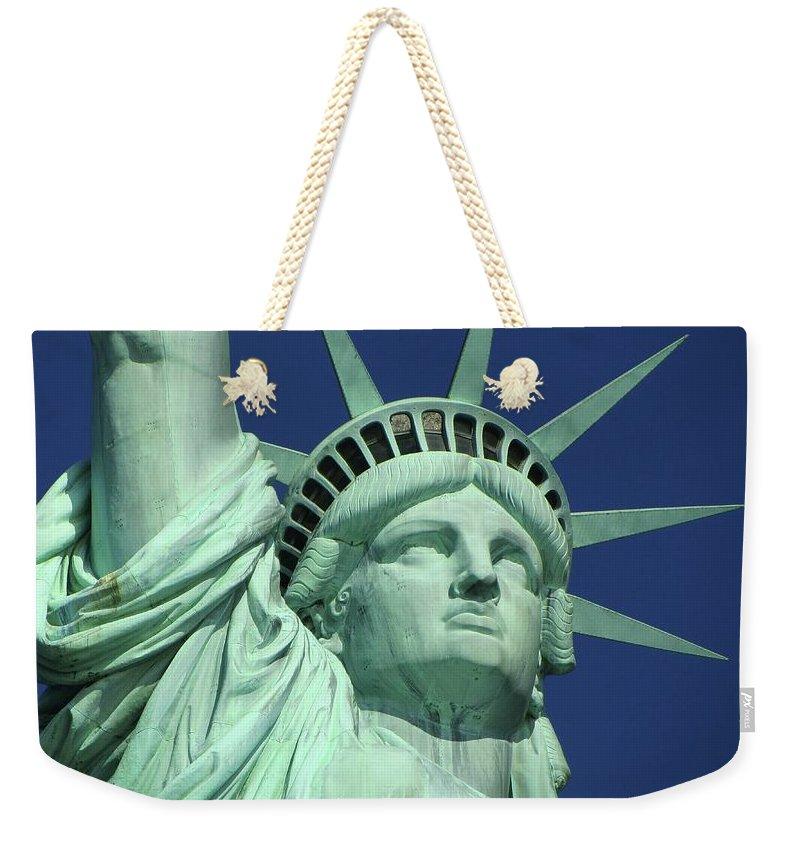Statue Of Liberty Close - Weekender Tote Bag