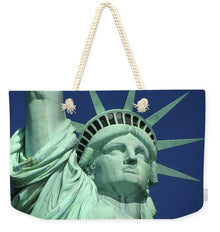 Statue Of Liberty Close - Weekender Tote Bag