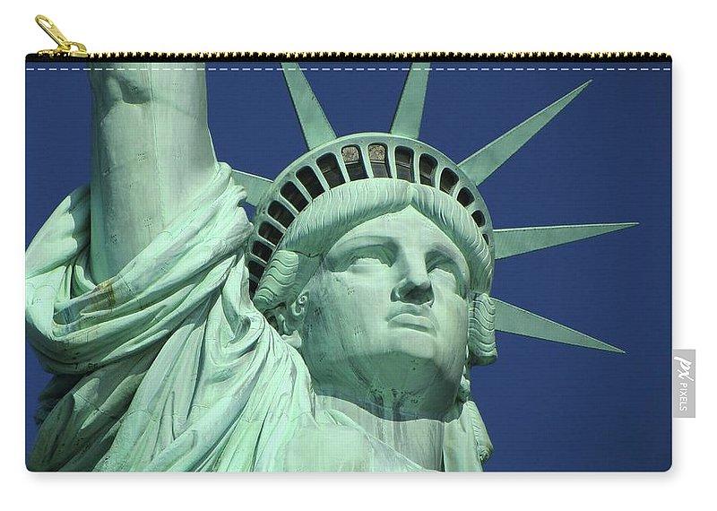 Statue Of Liberty Close - Carry-All Pouch