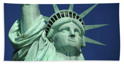 Statue Of Liberty Close - Bath Towel