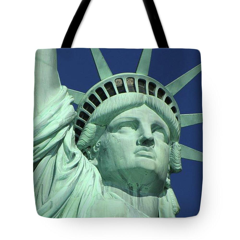 Statue Of Liberty Close - Tote Bag