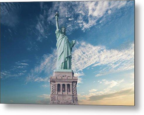 Statue Of Liberty - Metal Print