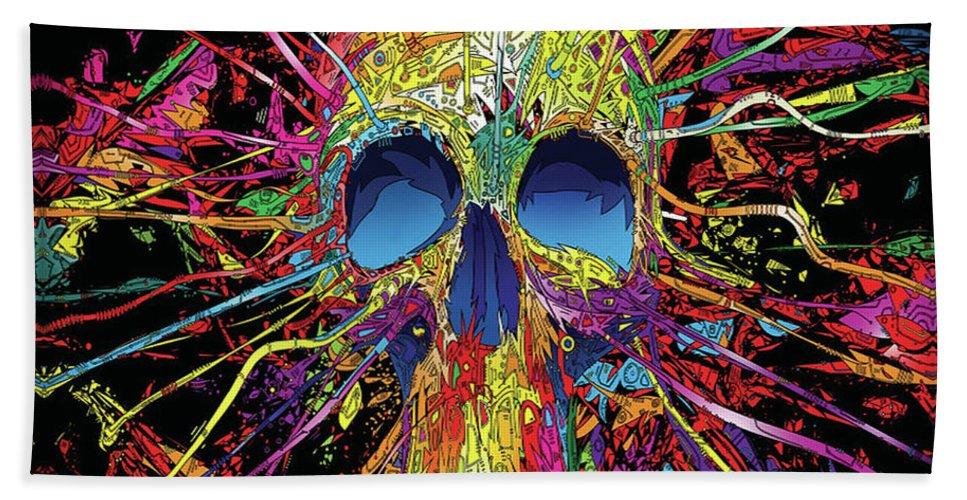 Sugar Skull - Beach Towel