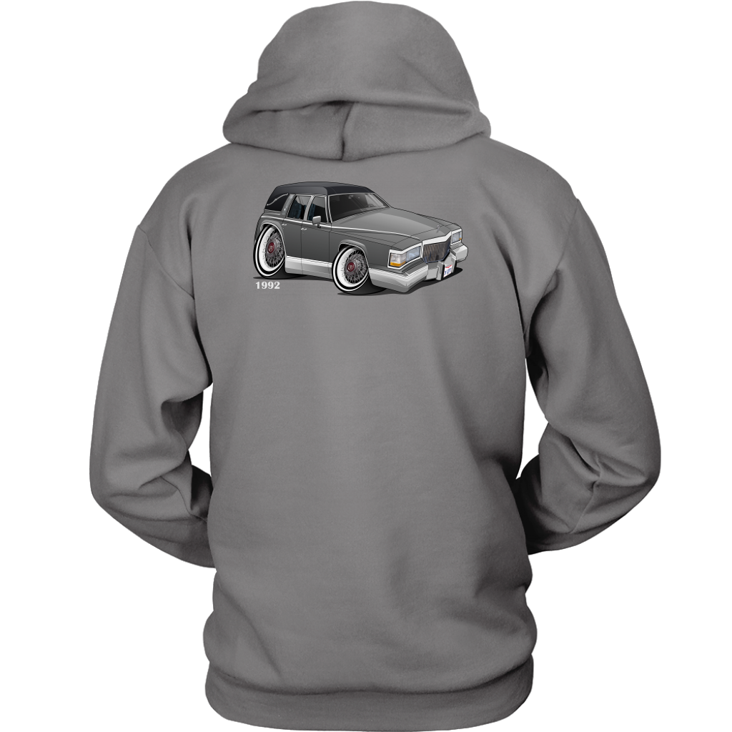 Hearse Car-Toon Pullover Hoodie