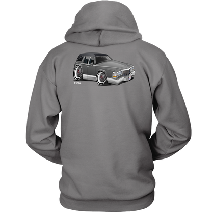 Hearse Car-Toon Pullover Hoodie