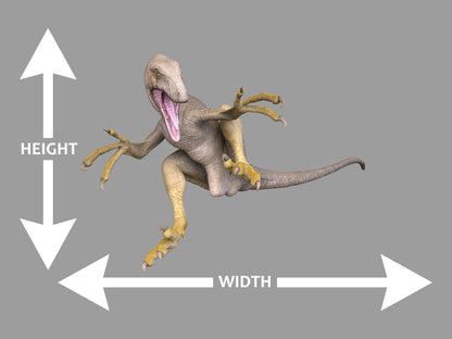 Tan Dino Wall Art Decal