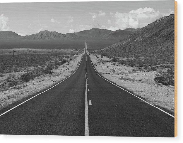 The Road Route 66 - Wood Print