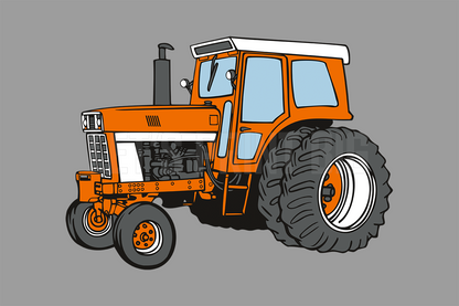 Car Art International IH Tractor Wall Art Decal Sticker