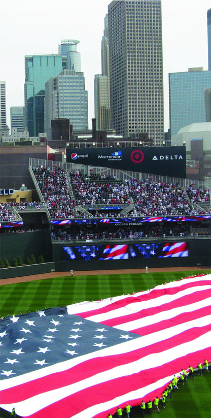 Twins Baseball Field Cornhole Board Decal Set-2 Decals Bean Bag Toss - Let's Print Big