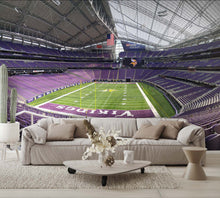 Empty US Bank Stadium Football Wall Mural