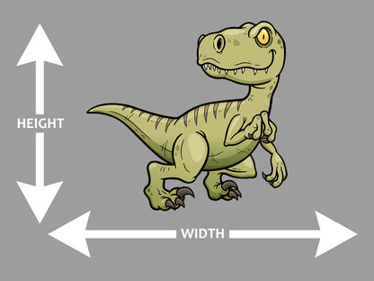 T Rex Green Wall Art Decal