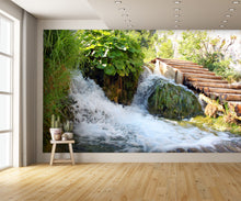 Beautiful Waterfall Wallpaper Nice Waterfall Wall Mural extra room