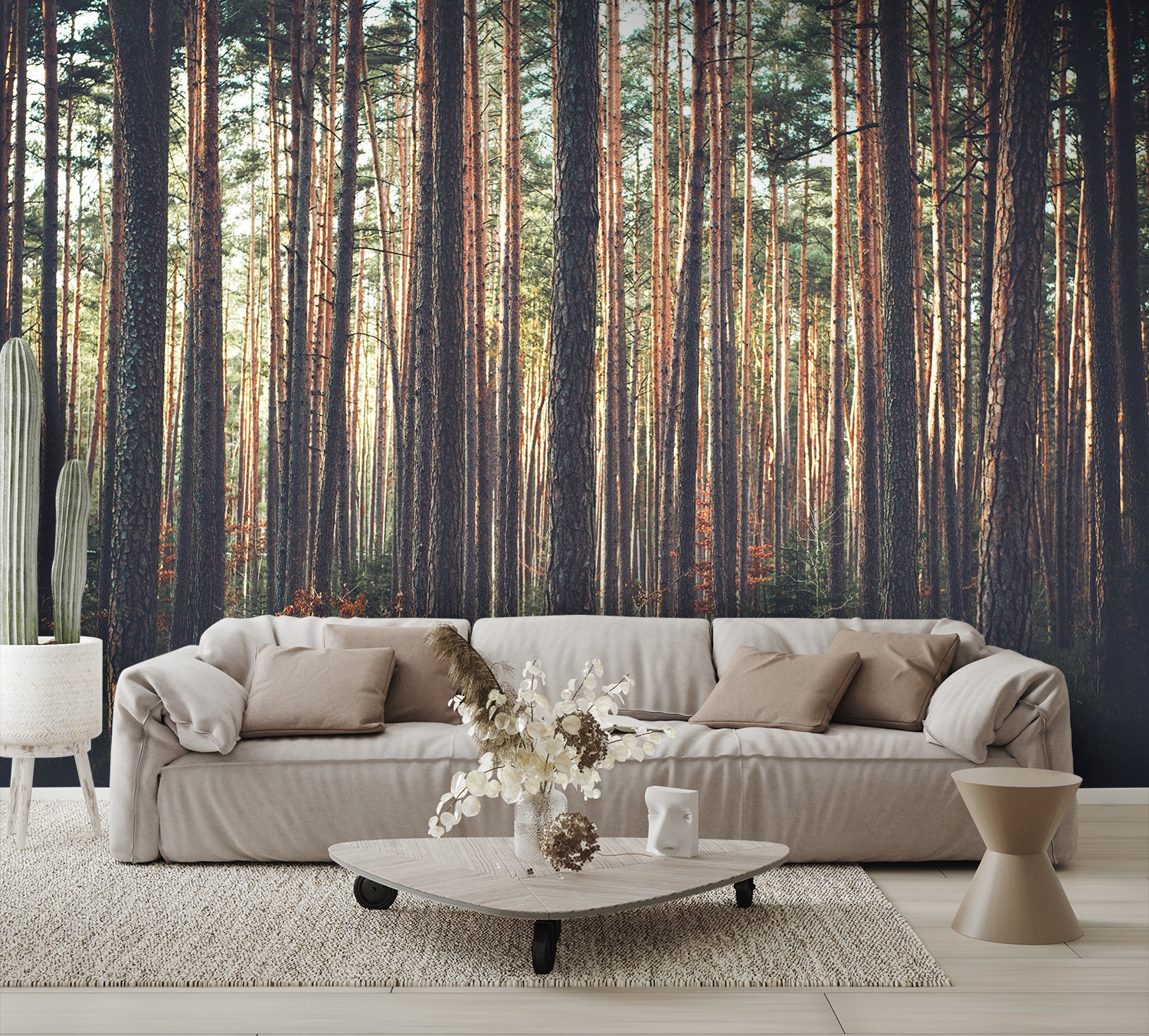 Woodland Scene Wallpaper