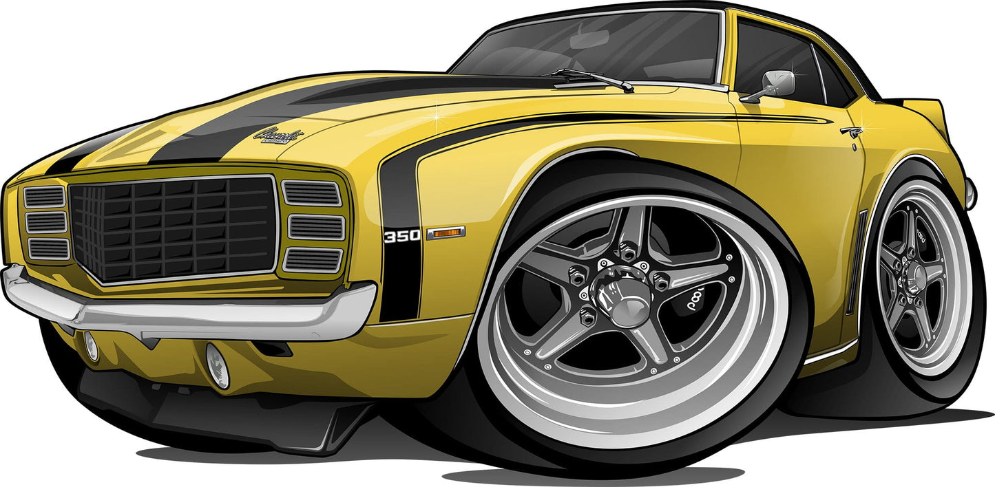 Car Art Turn Your Vehicle into a Cartoon Caricature Design