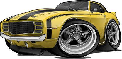 Car Art Turn Your Vehicle into a Cartoon Caricature Design